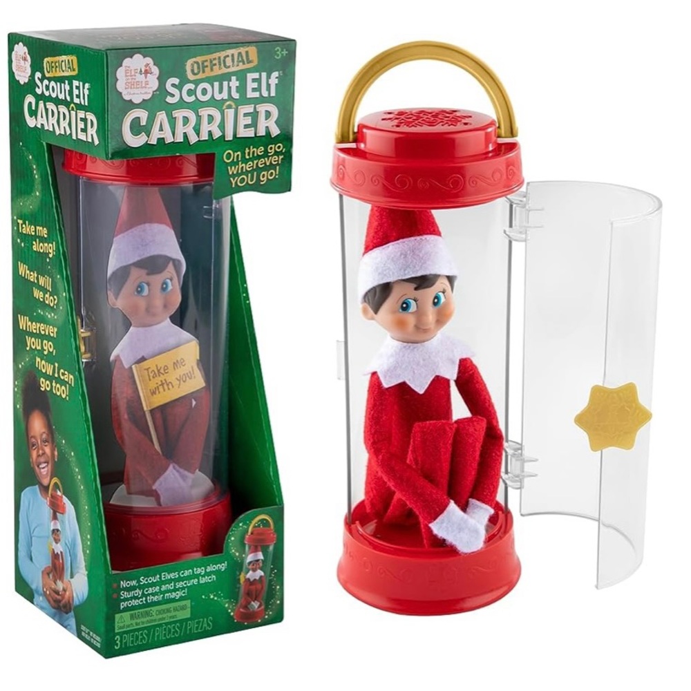 NIB! Scout Elf Carrier • Elf on the Shelf • Christmas